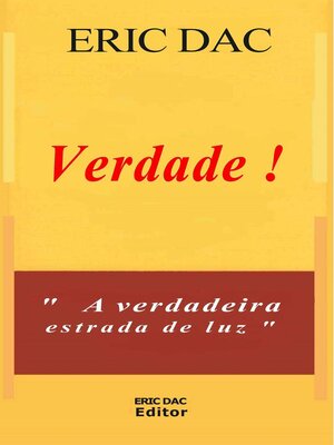 cover image of Verdade !